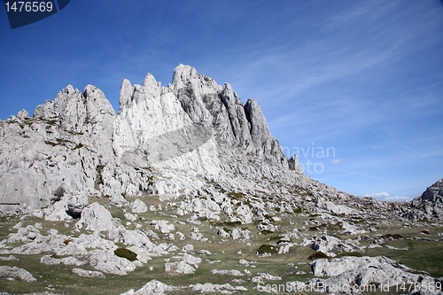 Image of Cliff on mountain Velebit - Croatia