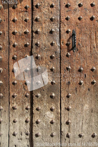 Image of Wooden door background