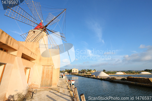 Image of Salt works in Italy