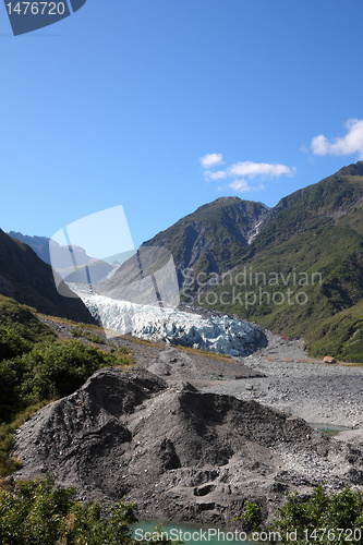 Image of New Zealand glacier