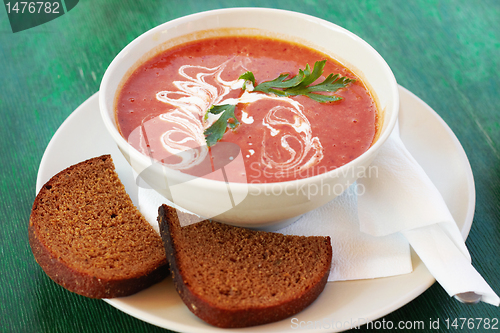 Image of tomato soup