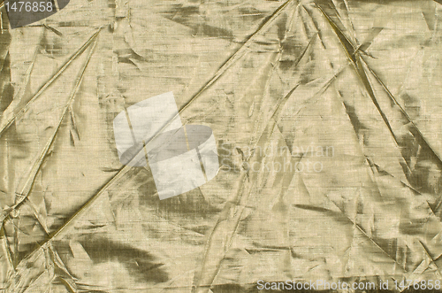 Image of Gold fabric background 