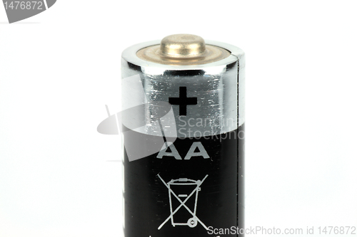 Image of AA Battery on a white background