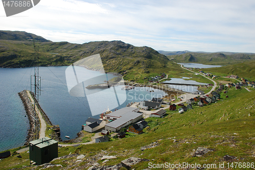 Image of Skarsvag village in Mageroya Island