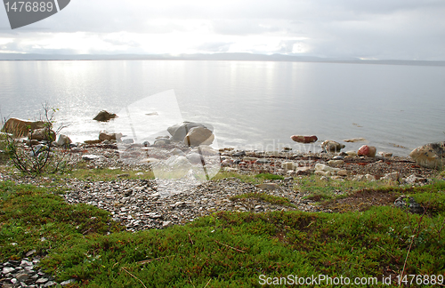 Image of Wild lanscape of Finnmark see cost