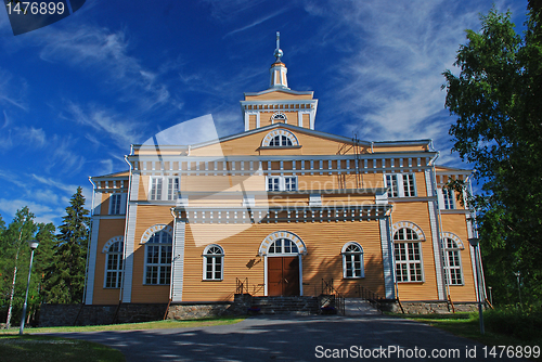 Image of Frontal vew at Rautala Church of Rautalampi, Northern Savonia re