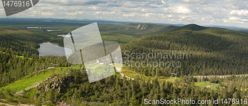 Image of Panorama of easten Kuusamo landscape
