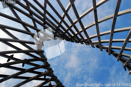 Image of Lookout tower in helsinki's zoo.