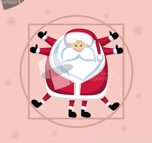 Image of Vitruvian Santa