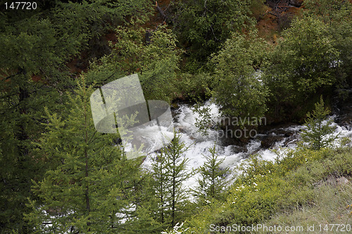 Image of Mountain river