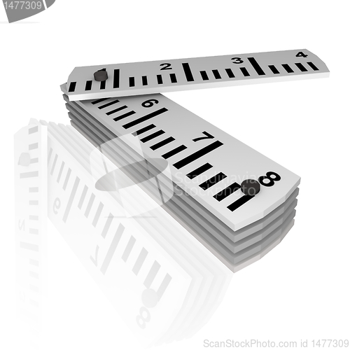 Image of 3d ruler