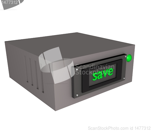 Image of 3d data save