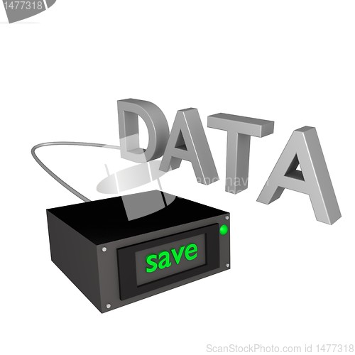 Image of 3d data save