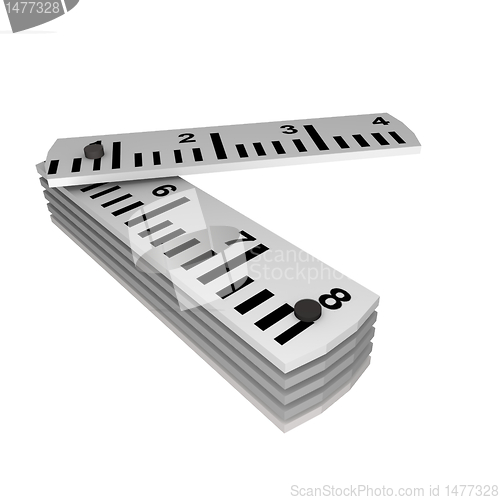 Image of 3d ruler