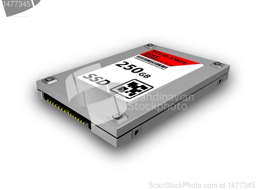 Image of solid state disk 3d
