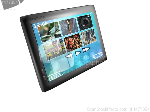 Image of 3d tablet pc