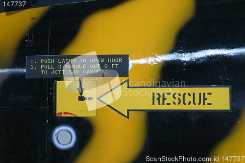 Image of Rescue sign