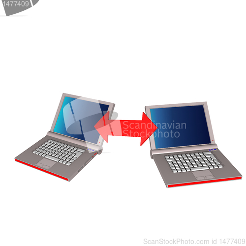 Image of wlan laptops 3d