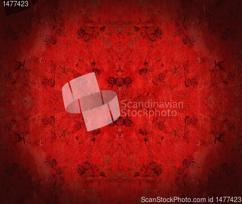 Image of Grunge Christmas pattern