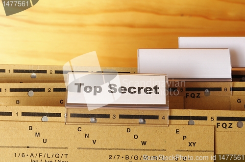 Image of top secret