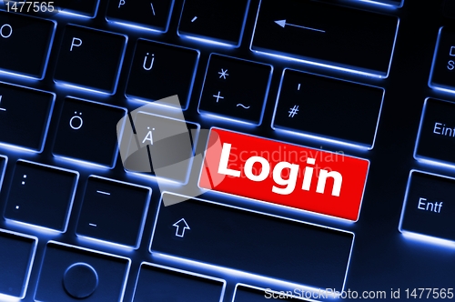 Image of login