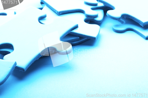 Image of puzzle and copyspace