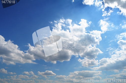 Image of blue sky