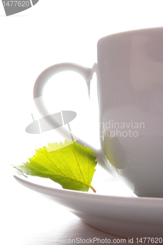 Image of cup and copyspace