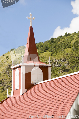 Image of  church architecture Saba Dutch Netherlands