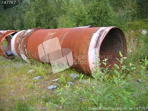 Image of Rusty pipelines