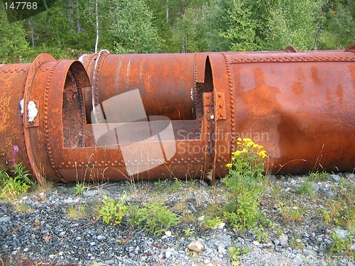 Image of Rusty pipelines