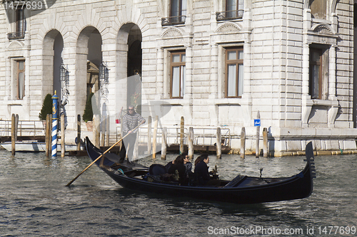 Image of Gondola on the Grand Canal