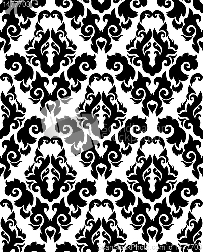 Image of Floral seamless ornament