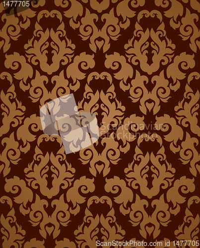 Image of Floral seamless ornament