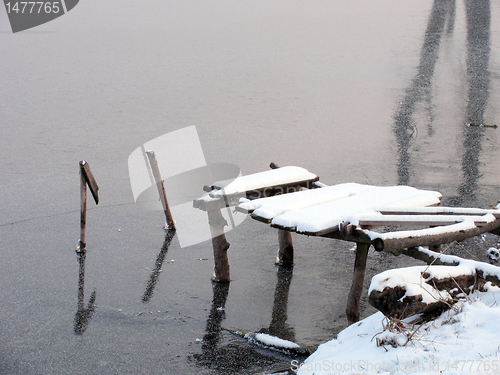 Image of lake at winter