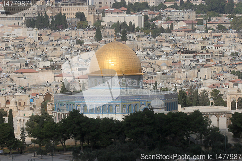 Image of Jerusalem, Golden Mosque - Dome on the Rock
