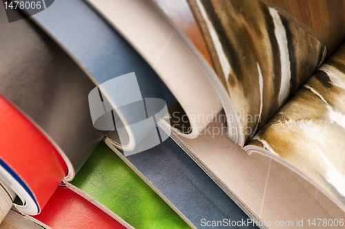 Image of stack of magazines