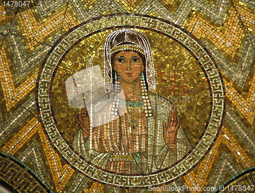 Image of Esther, mosaic