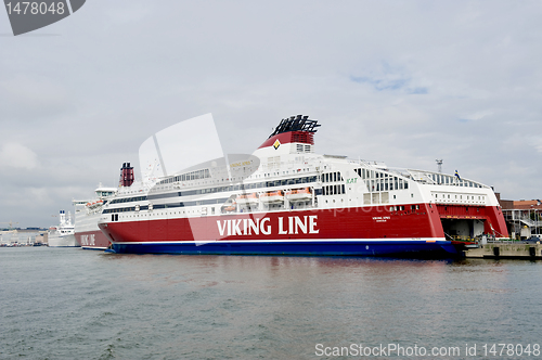 Image of Scandinavian cruise sea ferry