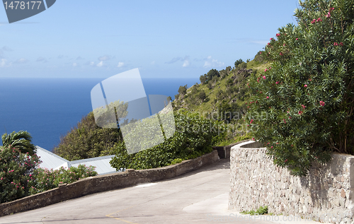 Image of "the road" Saba Netherlands Antilles