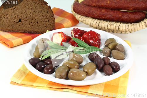 Image of fresh Antipasti