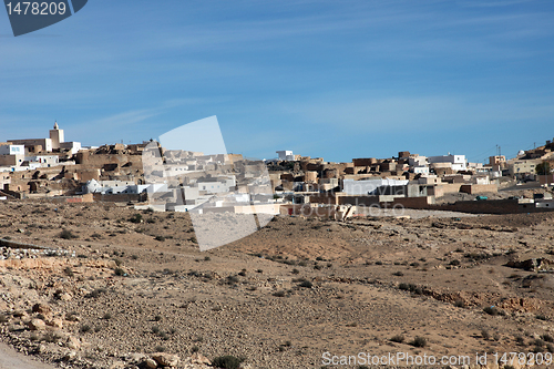 Image of An Arab village of Matmata in Southern Tunisia in Africa