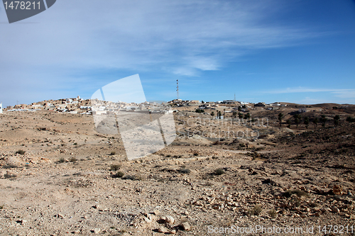 Image of An Arab village of Matmata in Southern Tunisia in Africa