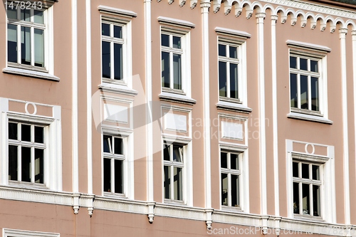 Image of old german house fassade