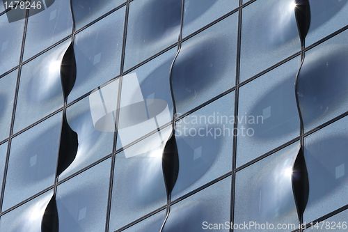 Image of modern glas texture