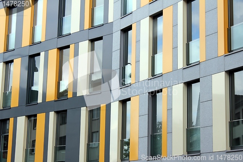 Image of modern energy building facade