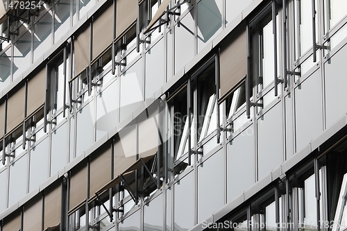 Image of curved window fassade