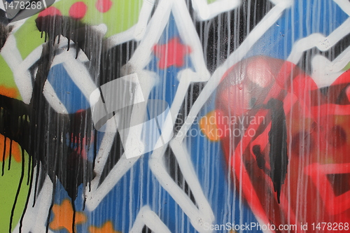 Image of graffiti wall