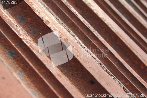 Image of sunny roof texture