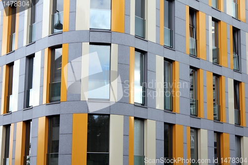 Image of modern energy building facade